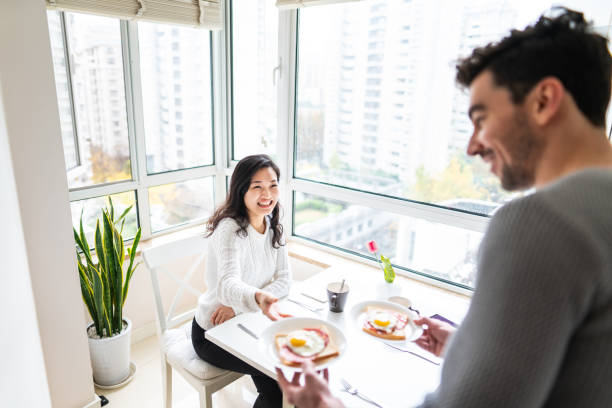 istock You're so sweet for bringing me breakfast 1158402726