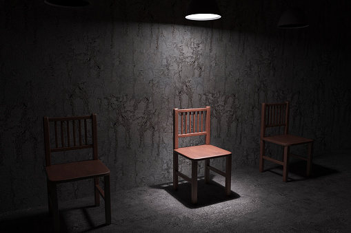 Interrogation Room ( 3d render )