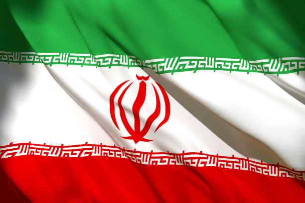 istock 3d rendering of Iran flag 1158410017