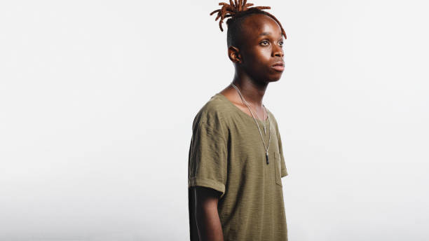 istock Portrait of african man with dreadlocks 1158413266