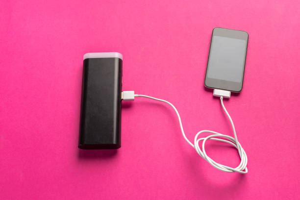 istock phone mobile connect to battery power bank 1158417918