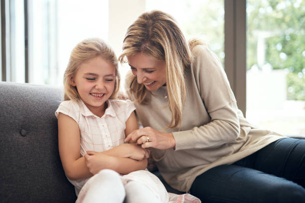 istock Here comes the tickle monster! 1158418199