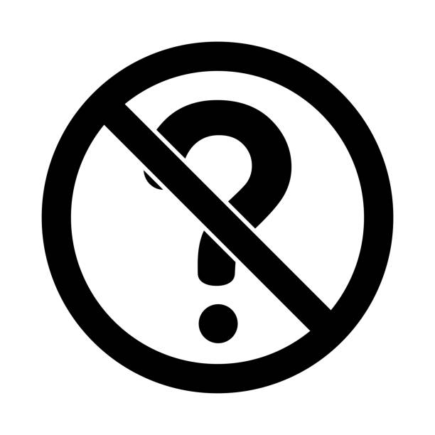 Question Nothing Sign 720+ Dont Ask Stock Illustrations, Royalty-Free Vector Graphics & Clip ...
