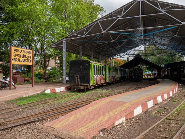 istock Neral Junction Station for Matheran Train Maharashtra 1158425963