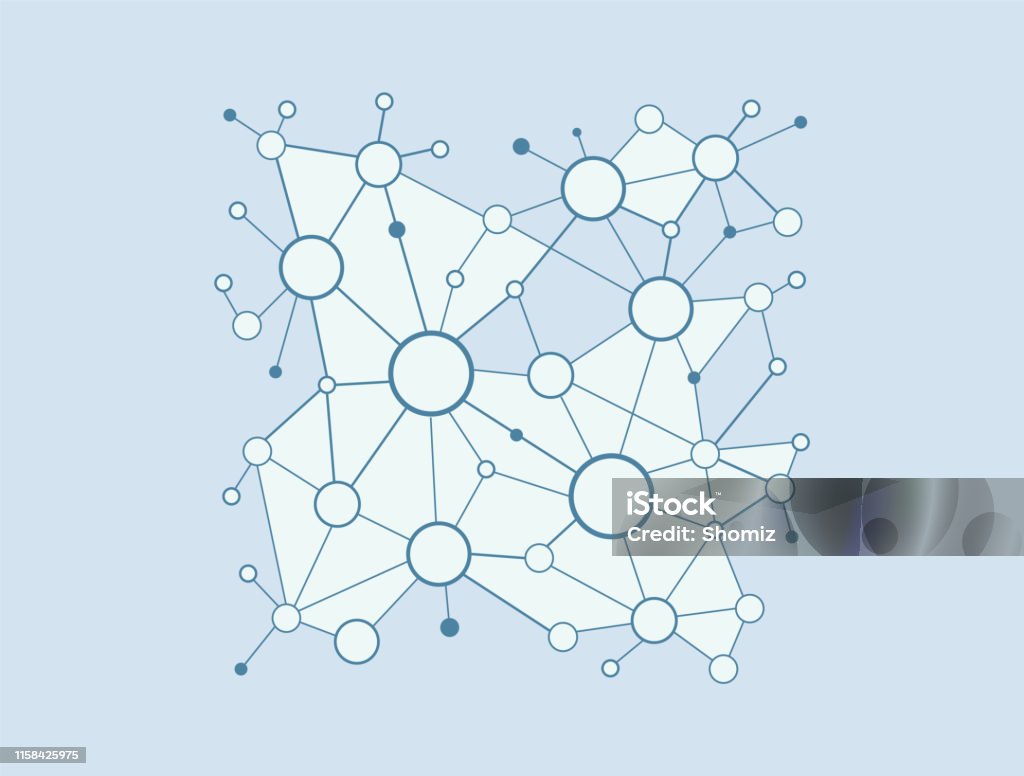 Abstract Connection Background Stock Illustration - Download Image Now ...