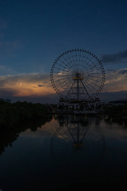 istock The sunwheel at dawn. 1158432545