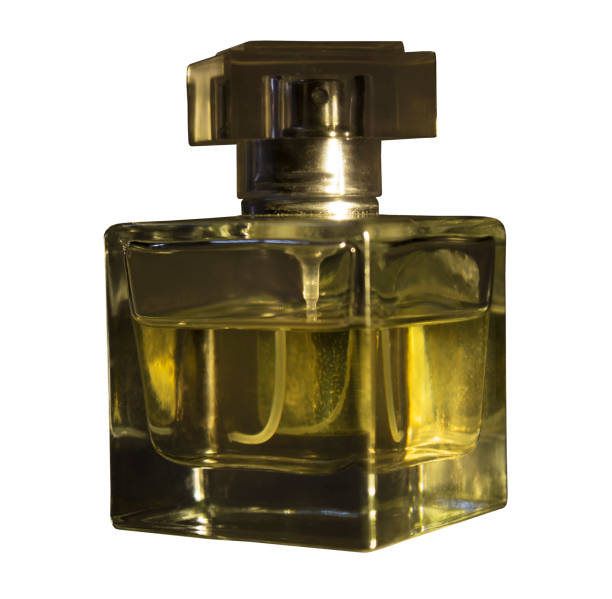 istock Crystal glass bottles for inserting fragrances isolated 1158433681