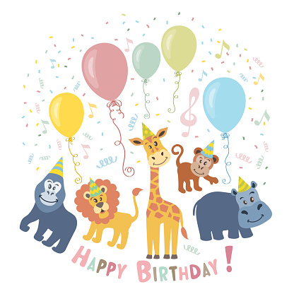 Zoo Birthday Party Invitation