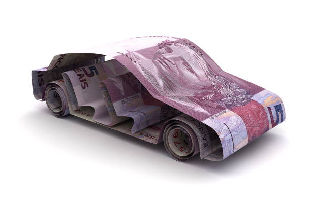 istock Car Finance With Brazilian Real 1158436713