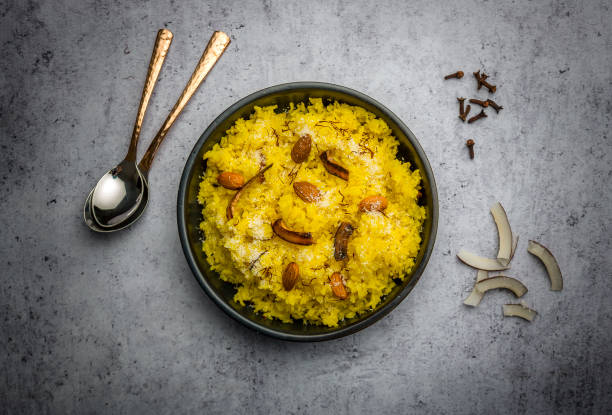 istock Zarda Rice or Meethe Chawal 1158440004
