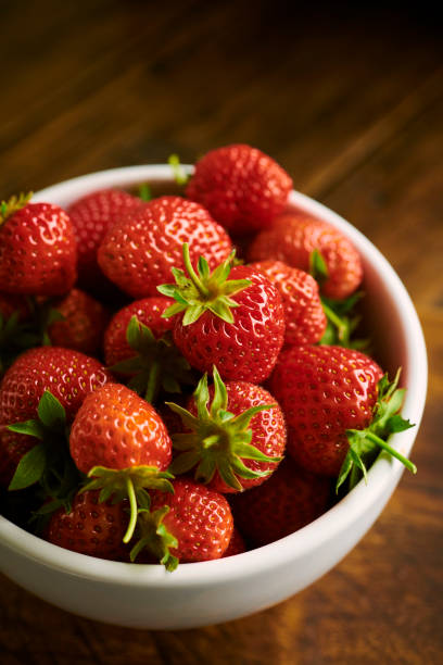 istock Bowl of freshly picked homegrown Strawberries. 1158444044