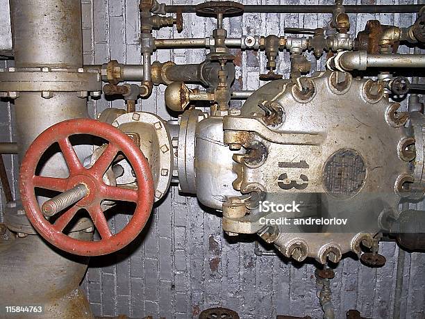 Valves Stock Photo - Download Image Now - Boiler, Color Image, HVAC