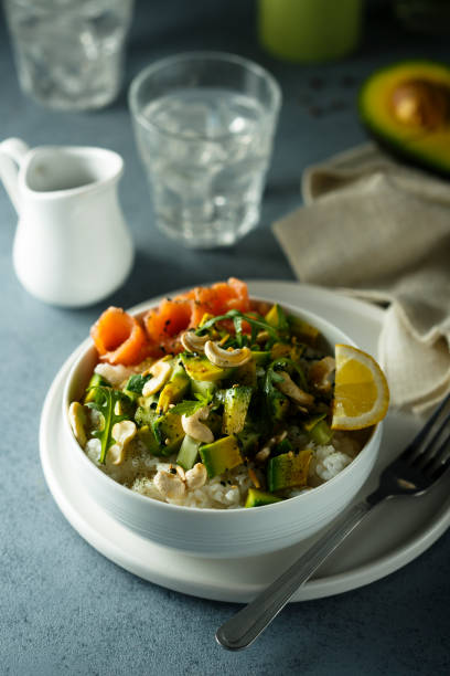 istock Healthy rice bowl 1158456360