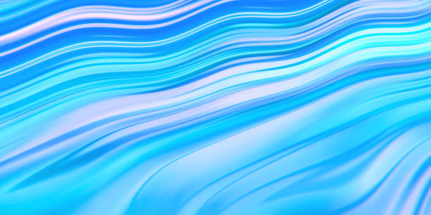 Wave Water Blue Pink Sea Background Purple Turquoise Teal Wavy Pattern Holographic Abstract Cute Rippled Texture Wave Water Blue Pink Sea Background Purple Turquoise Teal Wavy Pattern Holographic Rippled Pretty Texture Computer Graphic Fractal Fine Art light blue silk stock pictures, royalty-free photos & images