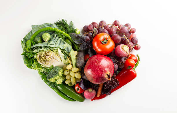 istock Heartshape fruits and vegetables 1158463656