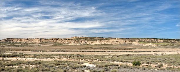 istock Panoramic view of cliffs in a spanish desert 1158464969