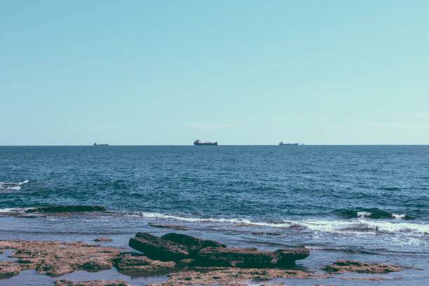 istock Panoramic view of Ligurian sea from Terrazza Mascagni 1158469174