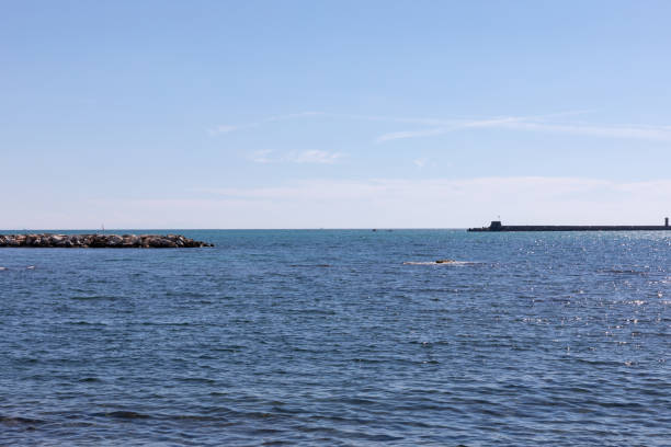 istock Panoramic view of Ligurian sea from Terrazza Mascagni 1158469293