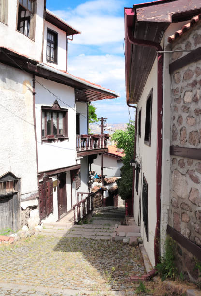 istock Medieval houses in old town (Kaleici), Ankara, Turkey 1158473023