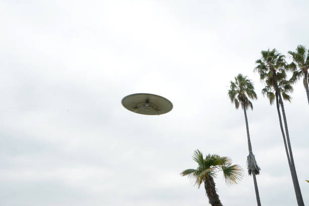 istock UFO sighting over palm trees at California beach 1158474758