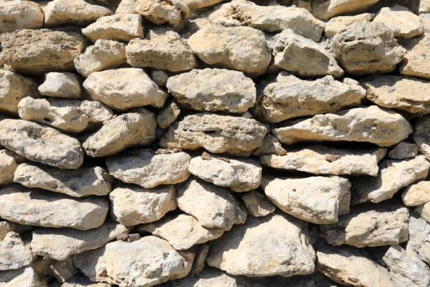 istock Part of stone wall 1158479481