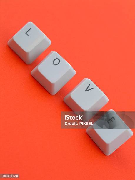 Love Schriftzug Mit Tastatur Die Tasten Stockfoto und mehr Bilder von Computer - Computer, Computertastatur, E-Mail