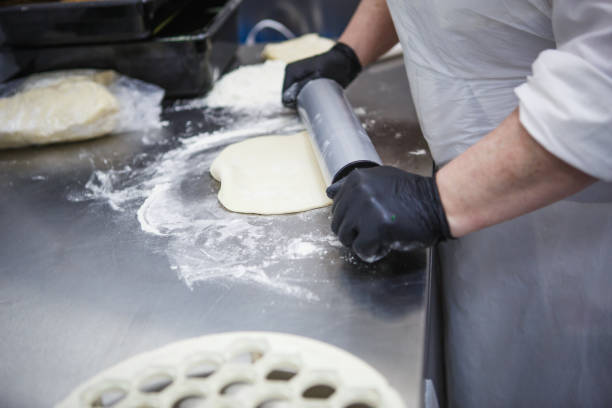 istock The process of making dumplings, dumplings close-up. 1158484608