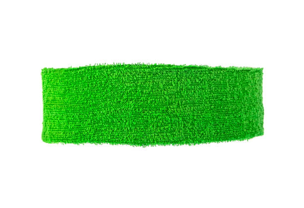 istock Training headband isolated on a white background. Green color. 1158484980