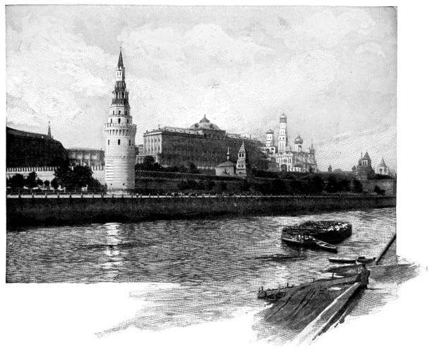 istock The Kremlin in Moscow, Russia - Russian Empire 19th Century 1158485686