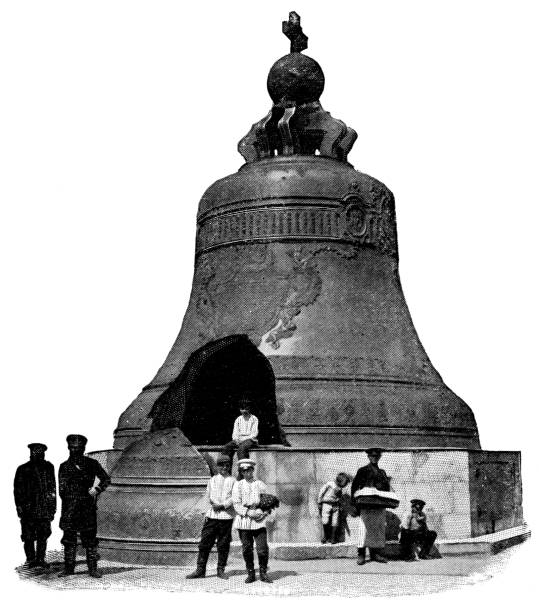 istock People at the Tsar Bell in Moscow, Russia - Russian Empire 19th Century 1158487210