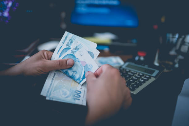 istock woman hands counting turkish lira 1158487215