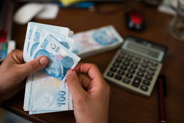 istock woman hands counting turkish lira 1158487397