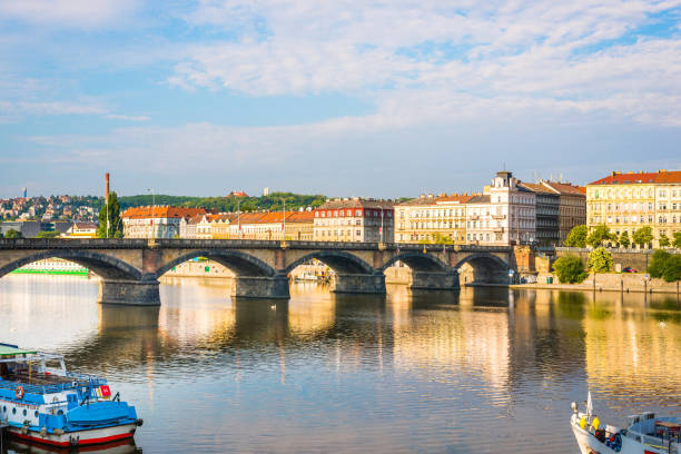 istock Summer cityscape of Prague 1158489655