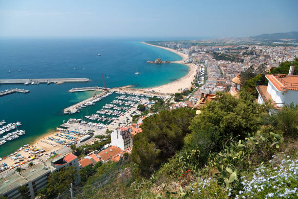 istock Spanish beach resort Blanes. Costa Brava, Catalonia, Spain. 1158491136