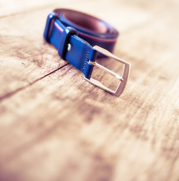 istock Leather belt - elegant trousers belt 1158494420