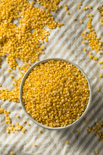 istock Dried Organic Moong Dal Split Mung Beans 1158496262