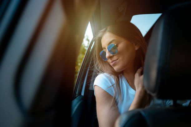 istock Beautiful woman traveling 1158496442