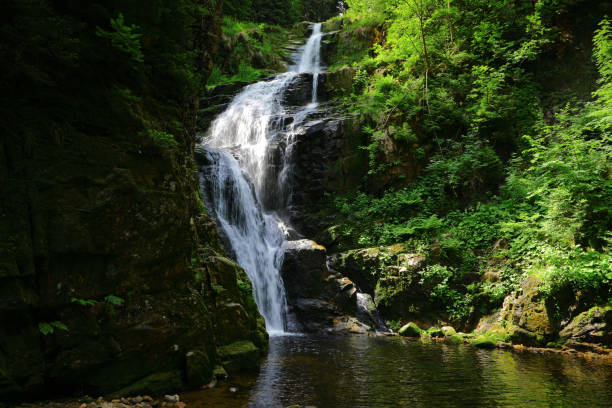 istock Kamienczyk Waterfall, Karkonosze, Poland 1158498796