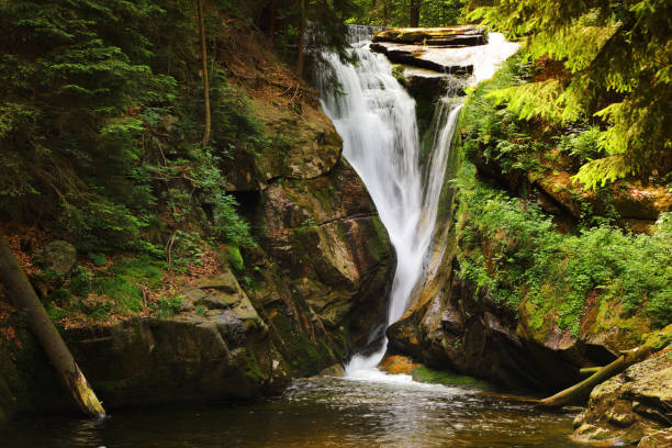 istock Waterfall Glass, Giant, Poland 1158498933