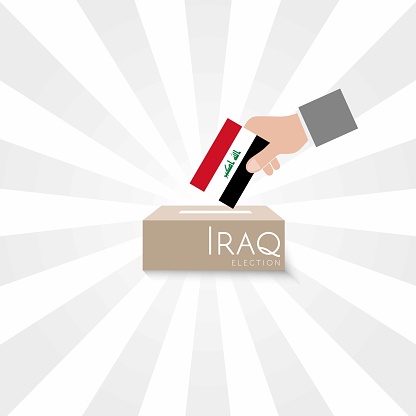 Iraq Elections Vote Box Vector Work