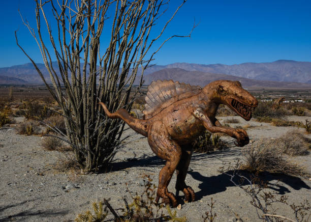 istock Dinosaur in the Desert 1158510627