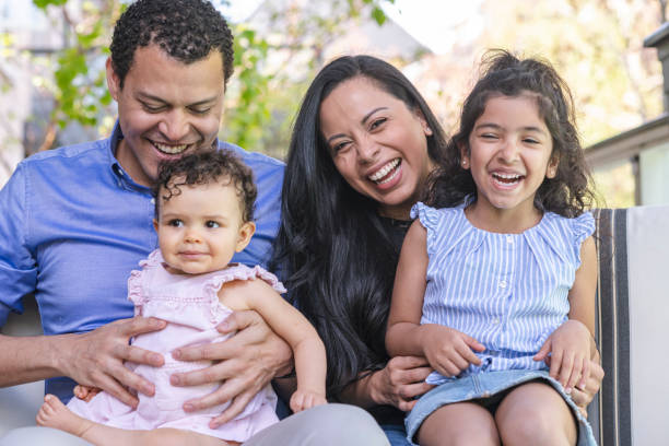 istock Happy Family Outdoors 1158514568