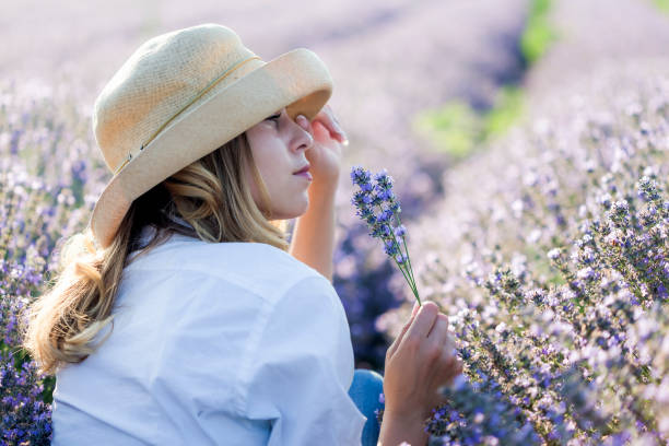 istock Beauty in Lavender Field 1158514735