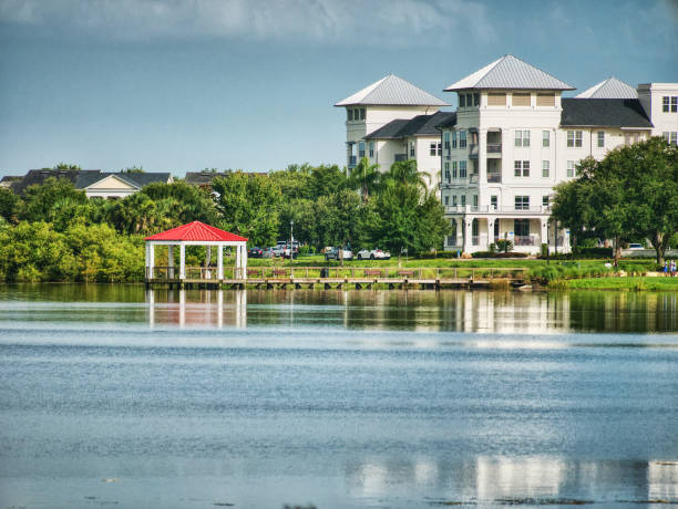 istock Views from the Lake in the park 1158515895