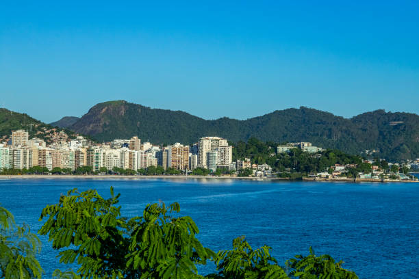 Town by the sea.