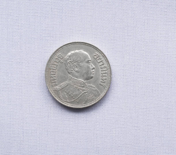 istock Thai currency coins have been used a hundred years ago. 1158517443