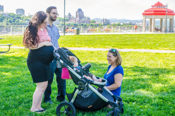 istock Three generation family at the park 1158520954