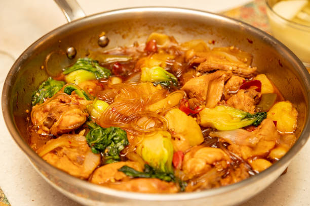 istock Spicy chicken stir-fry 1158534420