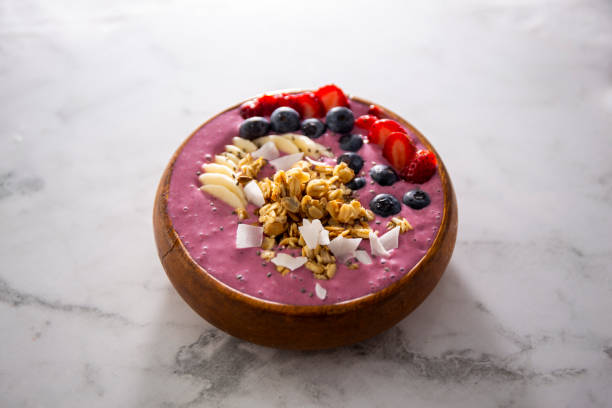 istock Smoothie bowl with friut 1158534461