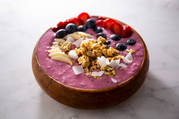 istock Smoothie bowl with friut 1158534467